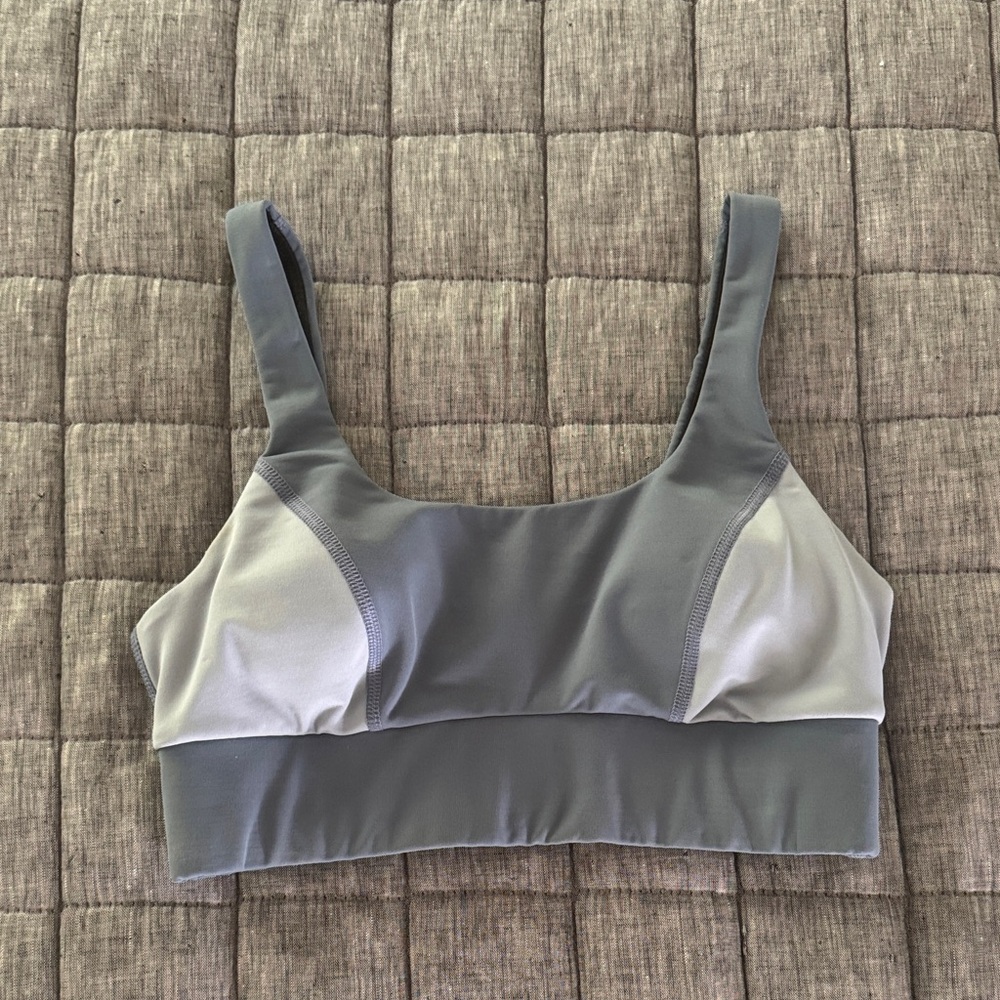 Gray Sports Bra